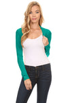 Simlu Long Sleeve Bolero Shrugs