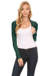 Simlu Long Sleeve Bolero Shrugs
