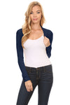 Simlu Long Sleeve Bolero Shrugs