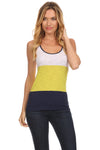Women's Colorblock Racerback Tank Top