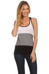 Women's Colorblock Racerback Tank Top