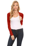 Simlu Long Sleeve Bolero Shrugs