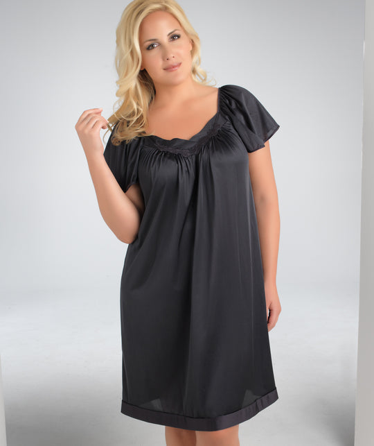 Vanity Fair Women's Coloratura™ Flutter Sleeve Gown