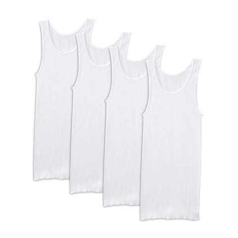 Fruit of the Loom Premium Men’s 4 Pack Premium Cotton A-Shirts