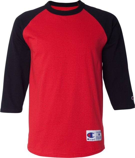 Champion Men's Raglan Baseball T-Shirt