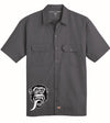 Dickies Mens Gas Monkey Garage Short-Sleeve Work Shirt