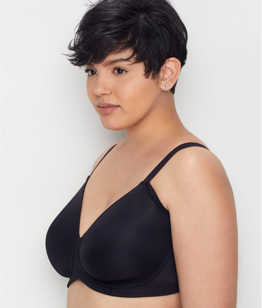 Vanity Fair Womens Beauty Back Full Figure Wirefree Extended Side and Back Smoot