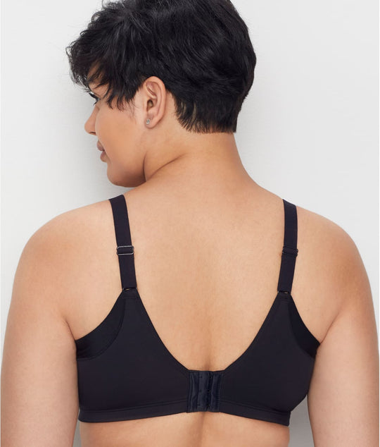 Vanity Fair Womens Beauty Back Full Figure Wirefree Extended Side and Back Smoot